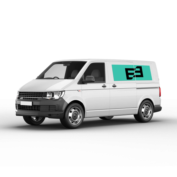 Magnetschild Auto