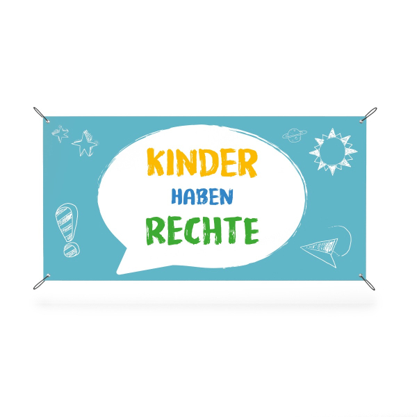 Banner 2:1 - Kinder haben Rechte