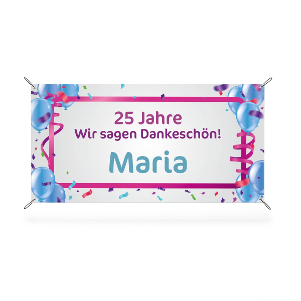 Banner - Wir sagen Dankeschön II