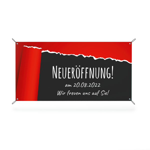 Banner - Neueröffnung II