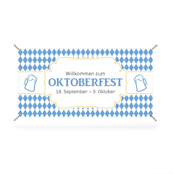 Banner - Willkommen zum Oktoberfest
