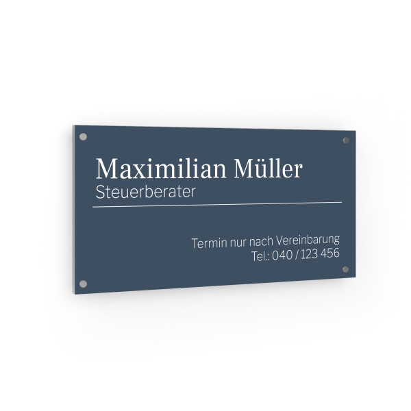 Kanzleischild - Steuerberater