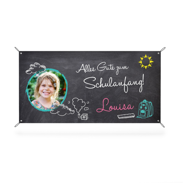 Banner - Alles Gute zum Schulanfang I