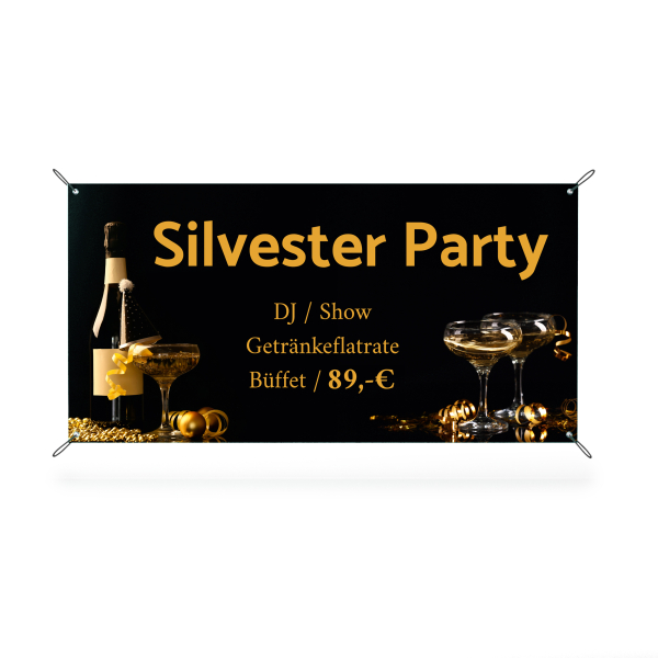 Banner - Silvester Party II