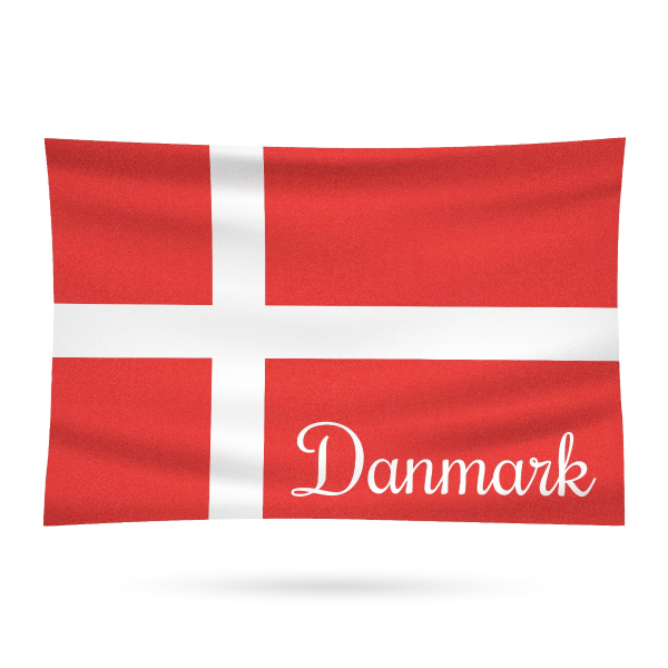 Fahne - Dänemark Flagge