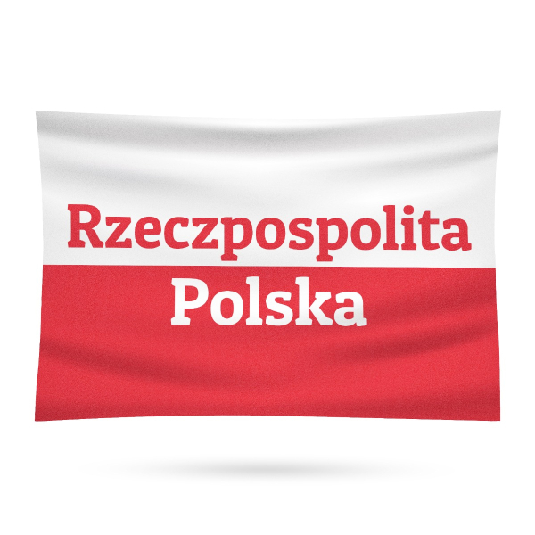 Fahne - Polen Flagge