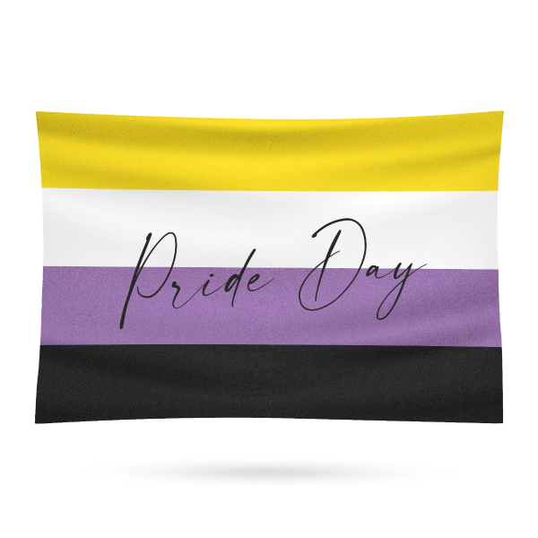 Fahne - Nonbinary Flag