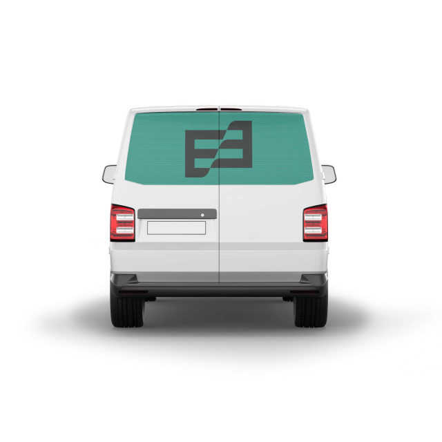 Adesivo per auto battito cardiaco e nome personalizzato - TenStickers