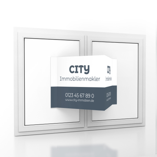 Nasenschild - Immobilienmakler