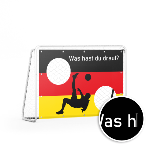 Torwand - Deutschland-Design