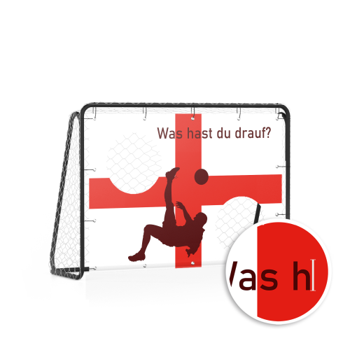 Torwand - England-Design