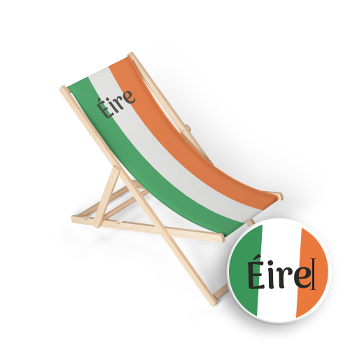 Liegestuhl - Irland-Design