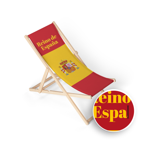 Liegestuhl - Spanien-Design