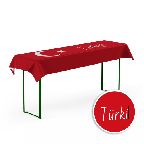 Tischdecke Biertisch - Türkei