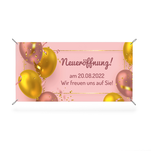 Banner - Neueröffnung I