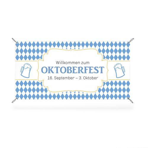 Banner - Willkommen zum Oktoberfest