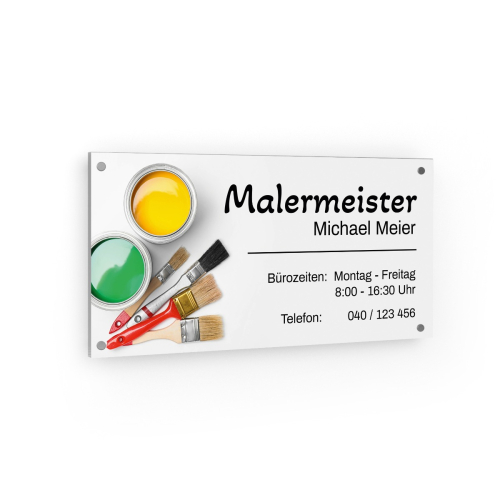 Firmenschild - Malermeister I