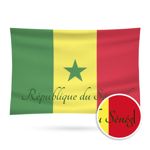 Fahne - Senegal Flagge