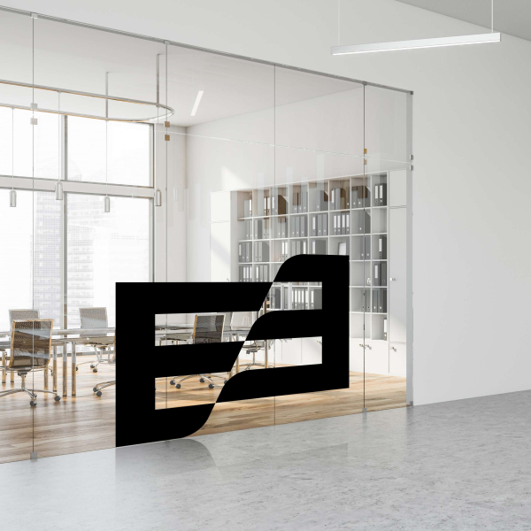 Folienbeschriftung mit Blockout-Folie