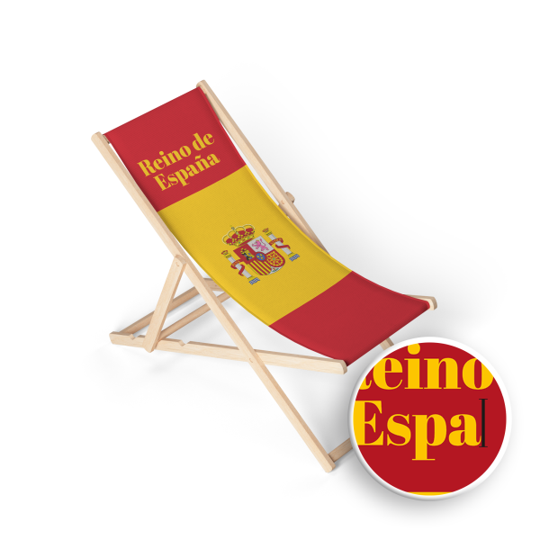 Liegestuhl - Spanien-Design