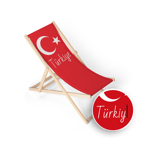 Liegestuhl - Türkei-Design
