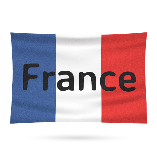 Fahne - Frankreich Flagge