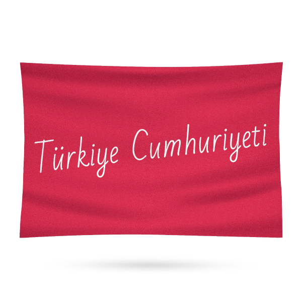 Fahne - Türkei Flagge