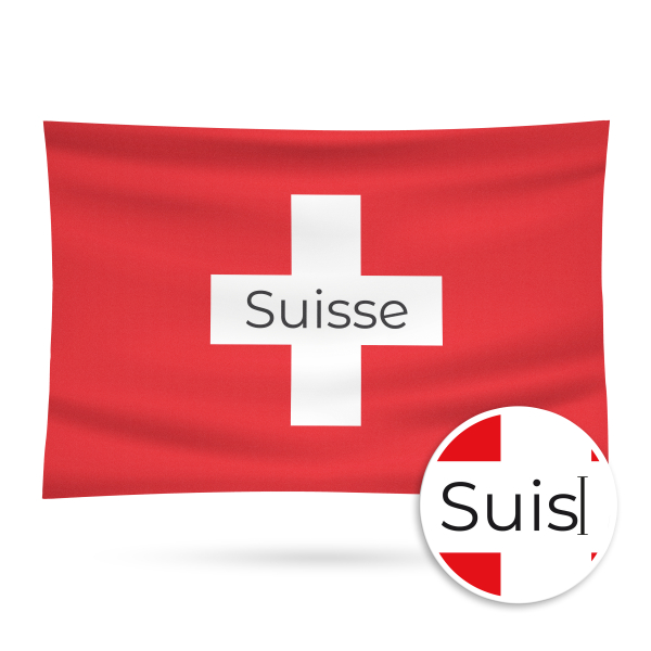 Fahne - Schweiz Flagge