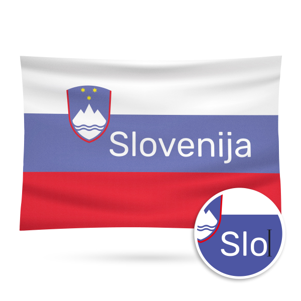 Fahne - Slowenien Flagge