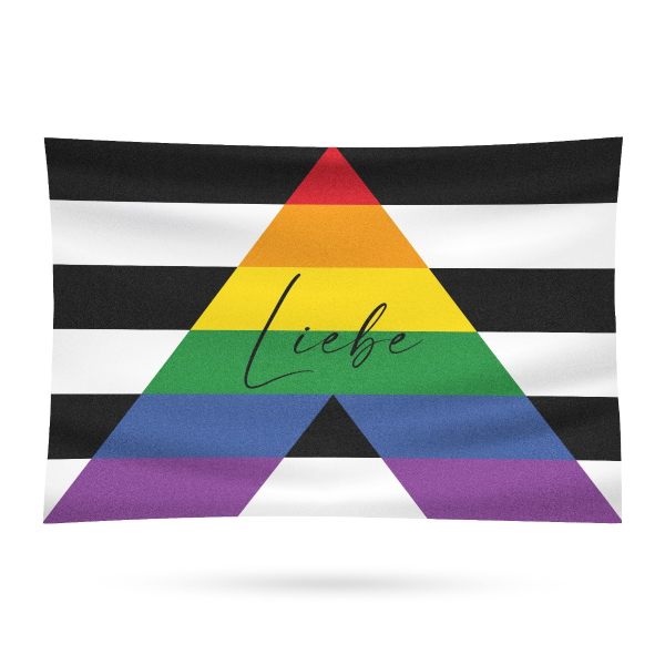 Fahne - Straight Ally Flag