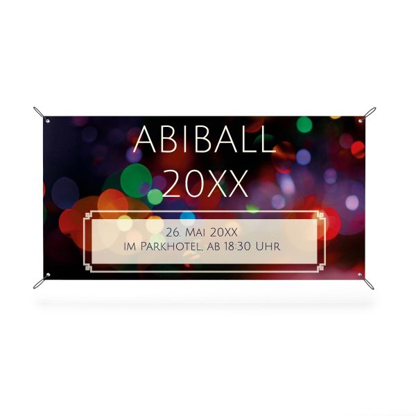 Abiball Banner - Motiv 1