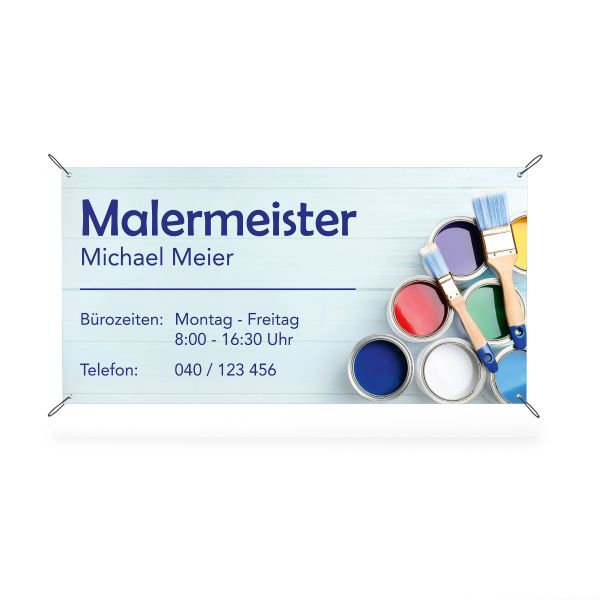 Banner Maler - Motiv 1