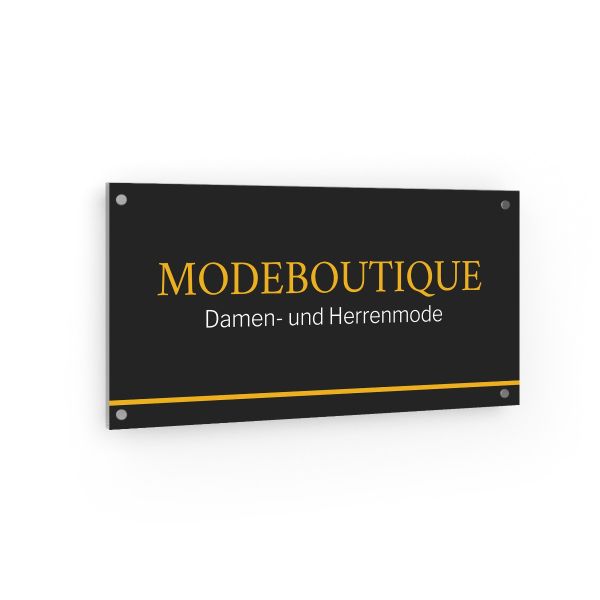 Firmenschild Boutique - Motiv 3