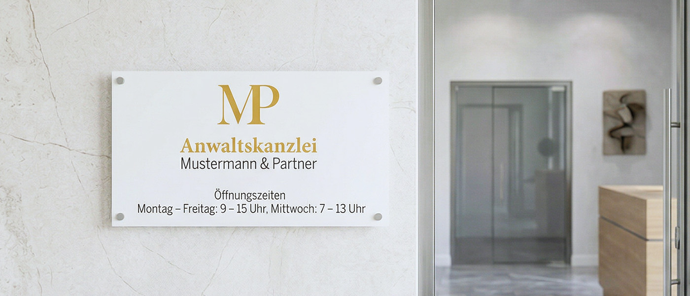Kanzleischilder drucken lassen – Das passende Schild für Ihre Kanzlei leicht gemacht_0